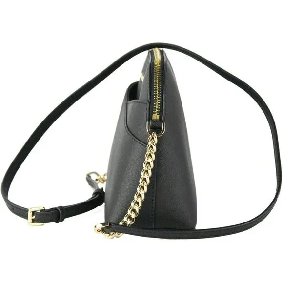 Michael Kors Women's Medium Black Crossbody Shoulder Bag - Picture 4 of 5